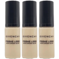 纪梵希(GIVENCHY)明星柔光柔雾粉底液1-N80#小样5ml *3瓶 超贴瓶细腻服帖持妆遮瑕