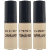 纪梵希(GIVENCHY)明星柔光柔雾粉底液1-N80#小样5ml *3瓶 超贴瓶细腻服帖持妆遮瑕