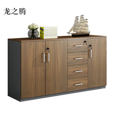 龙之腾办公室矮柜储物柜文件柜3门4抽屉