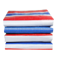 区南 彩条布 三色防水布 加厚4*50m 卷