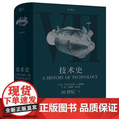 技术史.第Ⅶ卷,20世纪下 牛津技术史 科学技术技术史世界中世纪 中文译本 中国工人出版社店 科技史 工具书