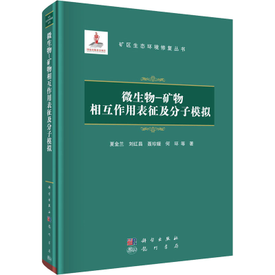 醉染图书微生物-矿物相互作用表征及分子模拟9787508857190