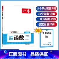 初中数学函数 初中通用 [正版]2025版 初中数学函数789年级 通用版 初一初二初三七八九年级初中专项专题训练讲解练