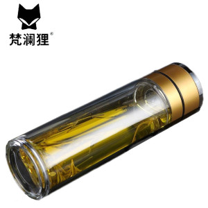 梵澜狸茶水分离玻璃杯BL5 个