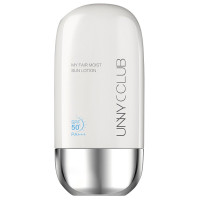 韩国unny悠宜茗妃语防晒霜防晒乳 抵御紫外线清爽隔离保湿男女SPF50隔离乳面部学生军训50ml蓝色款