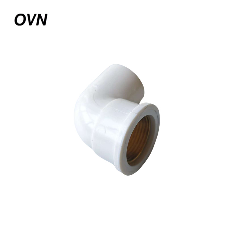 OVN PVC铜内丝弯头 25mm*6分 10个1包 包