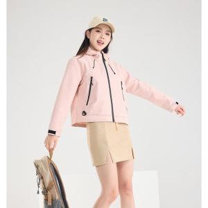 渔人船长春秋新款时尚休闲运动情侣冲锋衣男女款户外潮牌单衣夹克