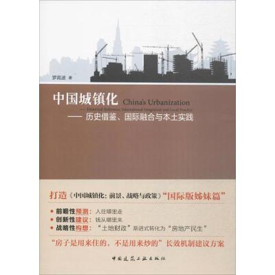 正版新书]中国城镇化:历史借鉴、靠前融合与本土实践罗高波9787