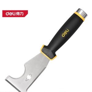 得力工具 DL-HD03多功能油灰刀(黄)3寸(单位:把)