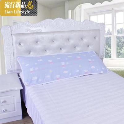 棉纱布双人枕巾1.2m长枕头巾1.5米 大号加长情侣1.8米 三维工匠