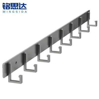 铭思达挂衣钩枪灰色8钩个