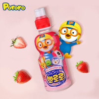 韩国原装进口 啵乐乐草莓味饮料235ml*2