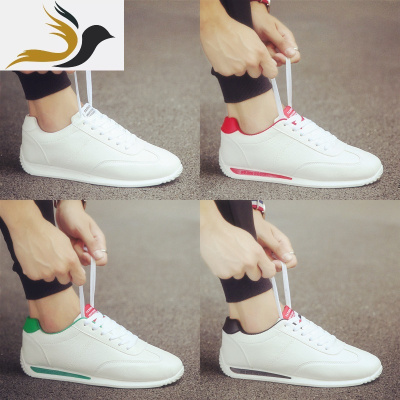 2019新款夏季精神小伙男鞋百搭休闲小白板鞋社会红韩版潮流潮鞋_2_0