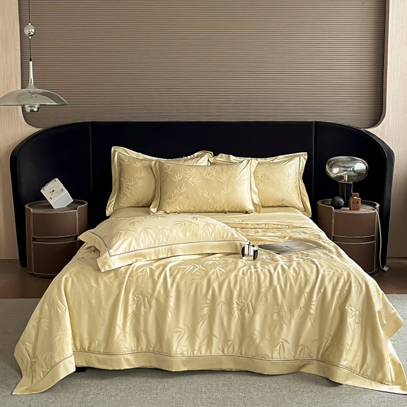 名都丽人 MDLR-71 提花镂空夏凉被 150*200cm 黄色(计价单位:条)