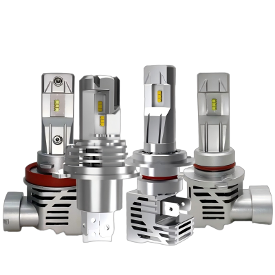 金电石 超亮车灯改装聚光远近强激光前照灯泡55W 个