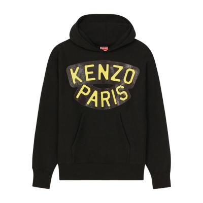 高田贤三(Kenzo)纯棉加绒连帽卫衣男款休闲运动百搭宽松oversized