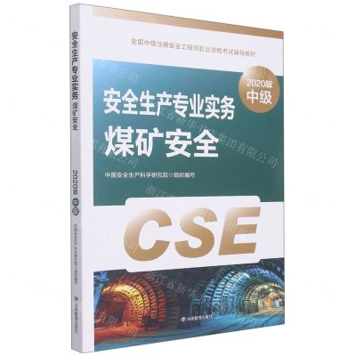 [N]安全生产专业实务煤矿安全(2020版中级全国中级注册安全工程师职业资格考试辅导教材)-9787502081553
