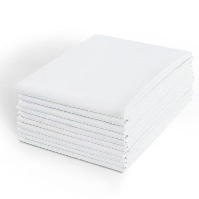 兰光铭 纯棉白色床单 160*210cm 条