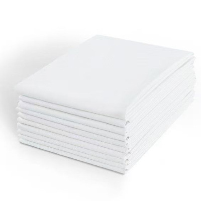 兰光铭 纯棉白色床单 160*210cm 条