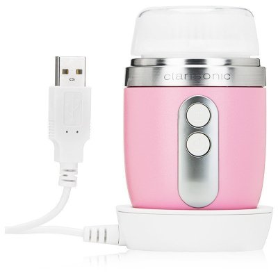 明星同款-CLARISONIC科莱丽MiaFit小型电动洁面仪粉色毛孔清洁深层清洁各种肤质通用