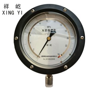祥屹+耐震抗震精密压力表检测定制型+YBN150 0.25级+块