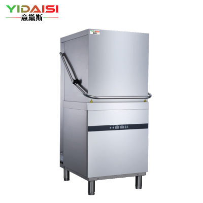意黛斯(YIDAISI)商用洗碗机双泵揭盖式全自动大型酒店学校食堂饭店餐厅专用 节能款带热能回收YDS-HD-60