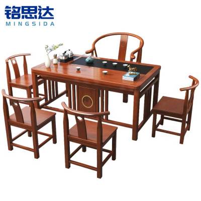 铭思达茶桌1.8米5椅套