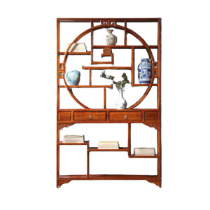 晋舰 博古架多宝阁茶叶架子新中式客厅办公室隔断置物架 多宝阁博古架