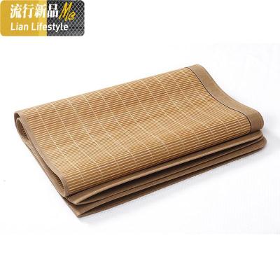 竹席凉席1.8x2米床折叠直筒竹藤双面席夏季席子1.5m 三维工匠