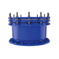 塑料管法兰连接器