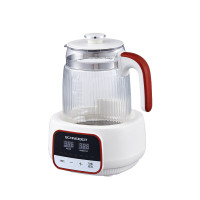 施耐德 全玻璃花茶壶 SWK-XHSL1215