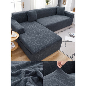 []摇粒绒弹力防滑沙发套罩全包套通用型沙发垫懒人沙发巾全盖布新品春夏秋冬季