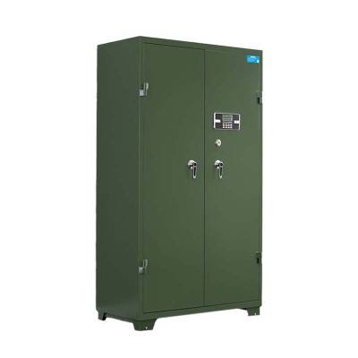 汉诺鑫威绿色管制器械保管柜存储柜密码锁枪柜存放柜手枪柜(可存放60把手枪高1.8米)
