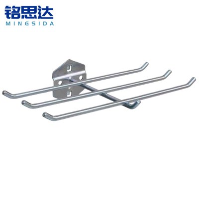 铭思达洞洞板挂钩六杆挂钩(2个装)组