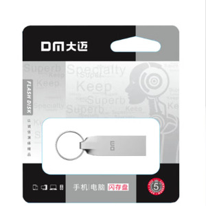 DM大迈 PT175 16G 金属USB2.0 商务办公U盘(计价单位:个) 银色