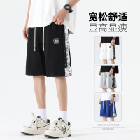 夏季新款潮流短裤男士宽松篮球裤美式潮牌五分运动百搭沙滩中裤子