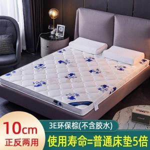 美帮汇10cm加厚椰棕床垫棕垫 家用榻榻米垫棕榈硬棕海绵乳胶垫子