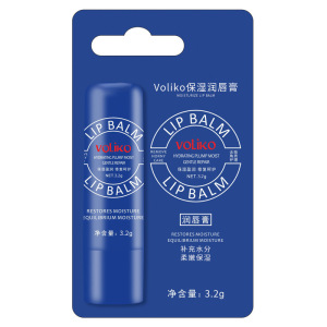 Voliko小蓝罐管润唇膏女保湿补水滋润防干裂淡化唇纹官方正品3759Z
