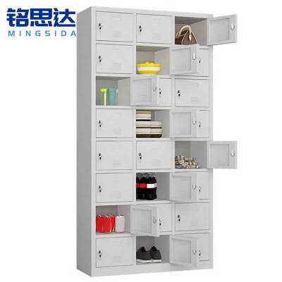 铭思达更衣柜二十四门台