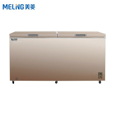 美菱(MELING)528升冰柜 冷柜 卧式大容量商用 冷藏冷冻转换单温 深冷速冻BC/BD-528DTX