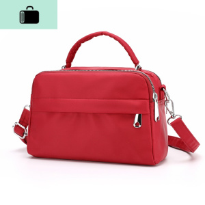 2020新款夏季时尚简约百搭休闲小包包女式手提防水尼龙单肩斜挎包NEW LAKE女斜挎包