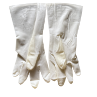 莘煊 清洁专用乳胶手套 L号 双