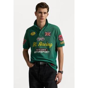 Ralph lauren修身短袖POLO衫直筒款男士简约刺绣网球绿