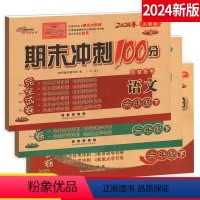 [正版]2024期末冲刺100分 六年级下册 语文数学英语3本套装 人教版全新版 小学6年级下册总复习测试卷 期末综合