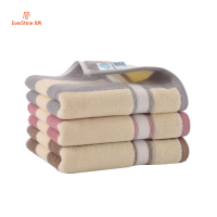 永亮毛巾36*73经典条格超厚手感柔软面巾2270/条