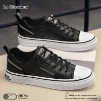 La Chessiers2025年春秋新款男鞋小白鞋男学生青少年百搭休闲运动板鞋