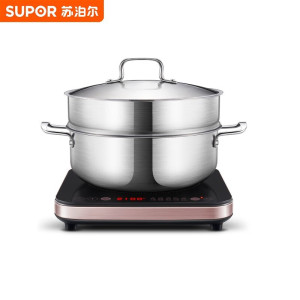 苏泊尔(SUPOR)匀猛火滑控调节微晶面板一键爆炒智能定时电磁炉C21-IC20