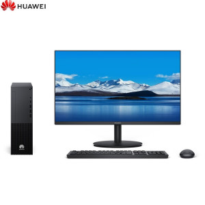 华为(HUAWEI)擎云W585x行业版8.6L 16GB 512GB UFS集显KOS试用版 E073+23.8显示器