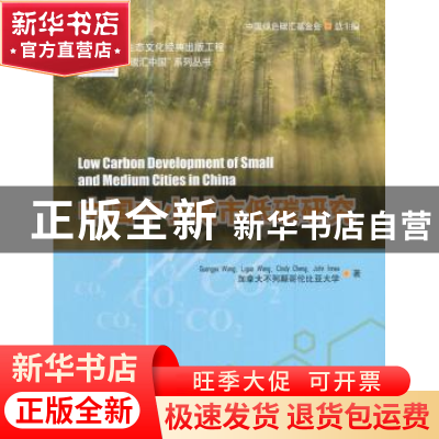 正版 中国中小城市低碳研究 本书编委会 中国林业出版社 97875038