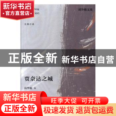 正版 贾奈达之城 邱华栋著 江苏凤凰文艺出版社 9787559405166 书